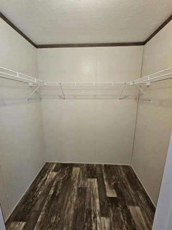 Master walk-in closet